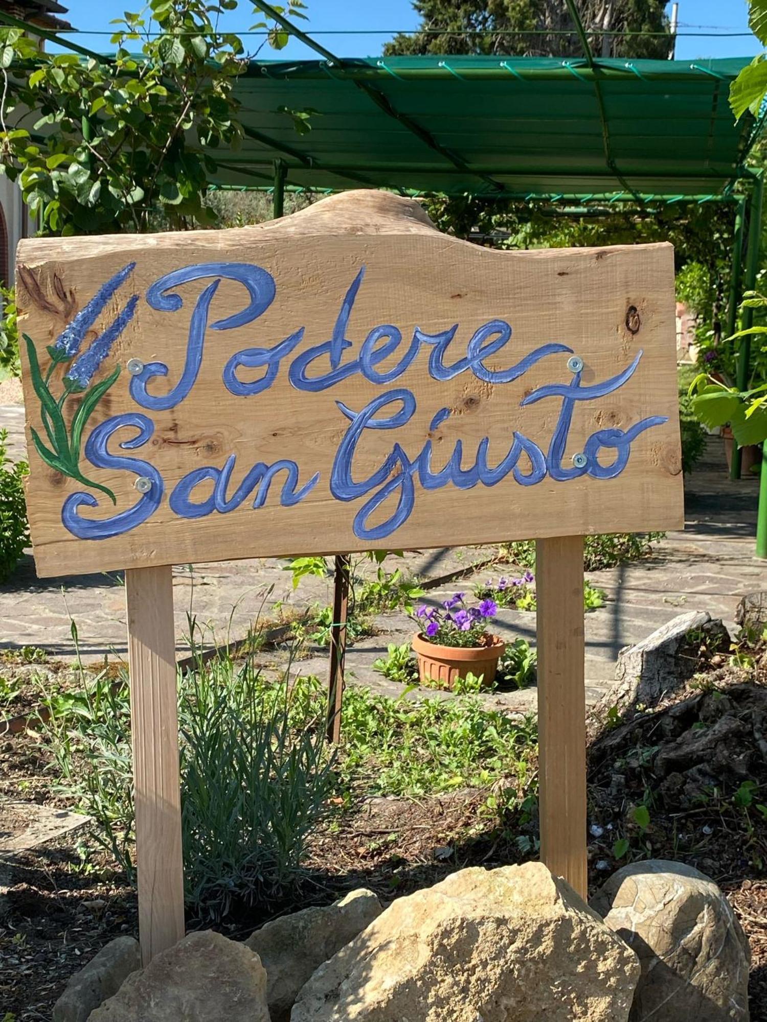 Casa Vacanze Podere San Giusto Volterra Buitenkant foto