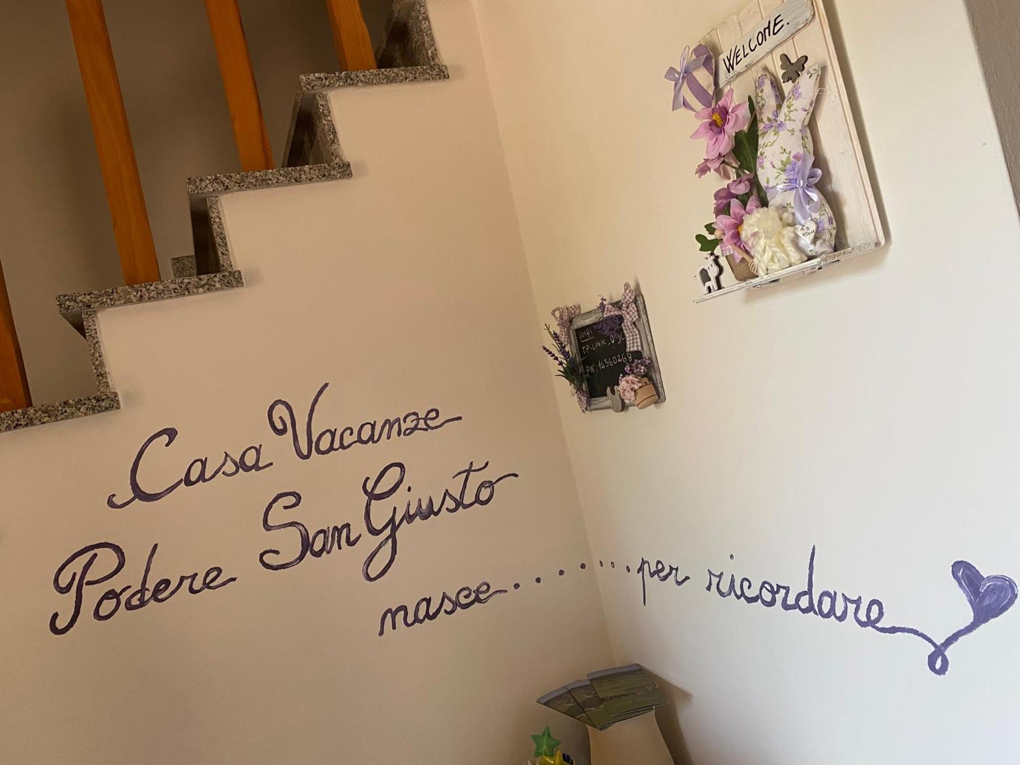 Casa Vacanze Podere San Giusto Volterra Buitenkant foto